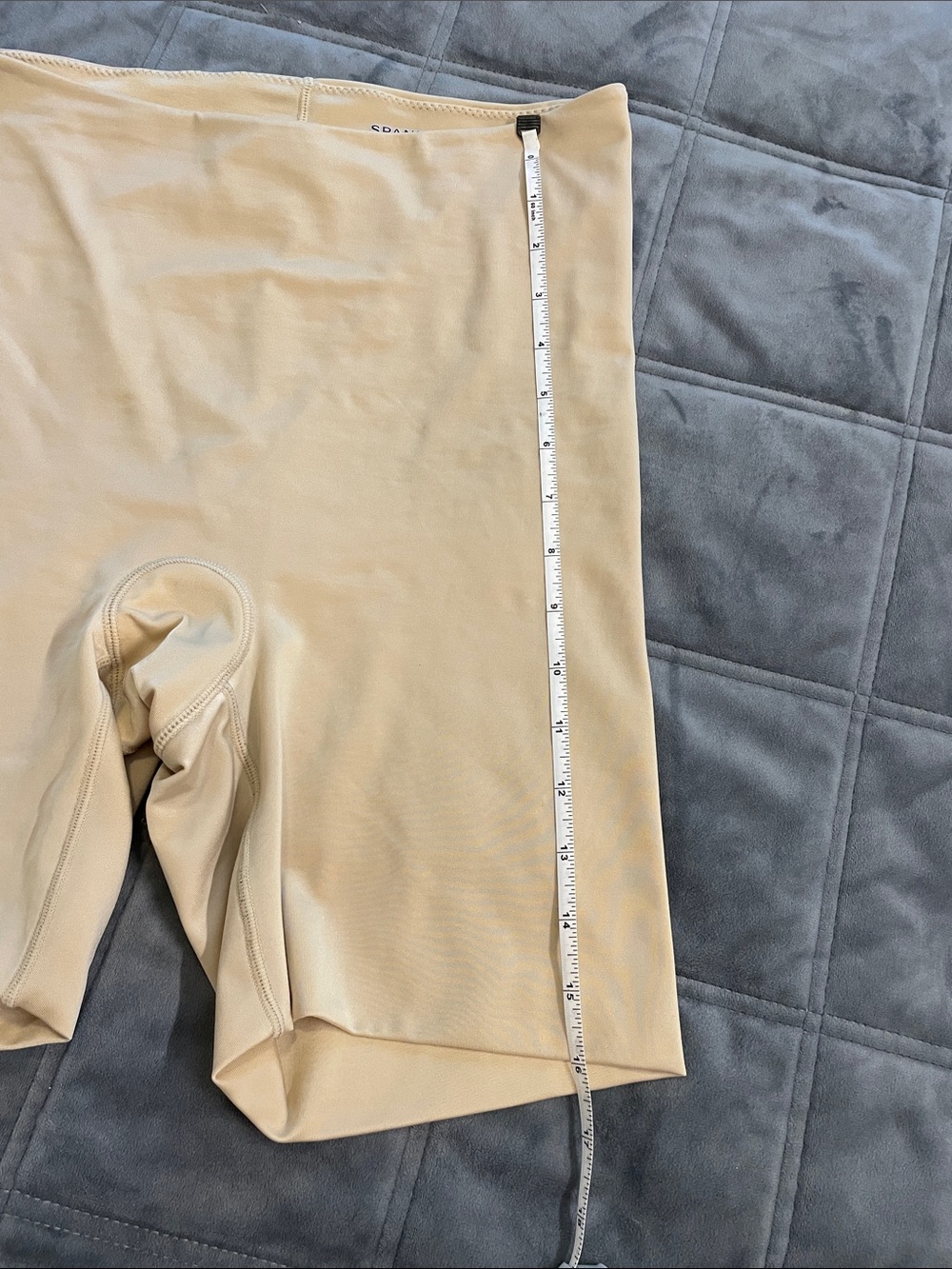 SPANX Nude/Tan High-Waist Shaping Shorts - Picture 3 of 6